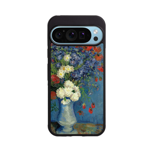 Google Pixel 9 Pro Base Case Stillleben Vase mit Kornblumen und Mohnblumen von Vincent Van Gogh