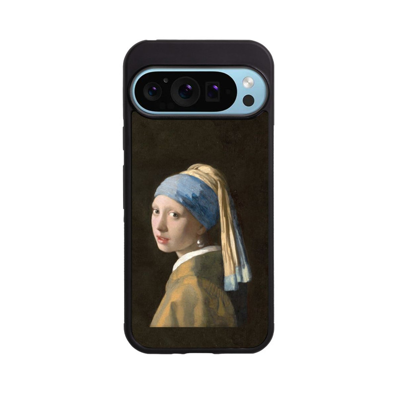 Pixel 9 Pro Base Case Das Mädchen mit dem Perlenohrring von Johannes Vermeer