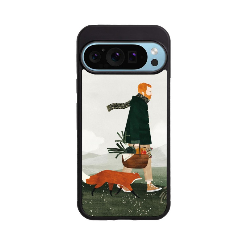 Pixel 9 Pro Base Case Zwei Freunde von Léa Le Pivert