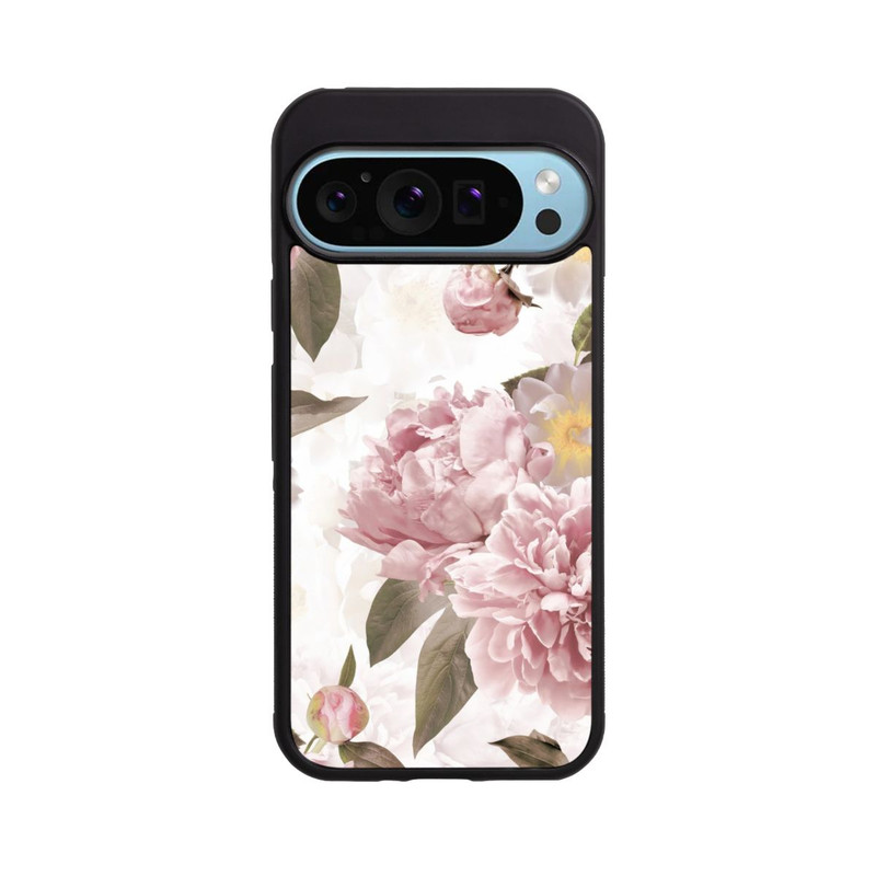 Pixel 9 Pro Base Case Alte Pfingstrose