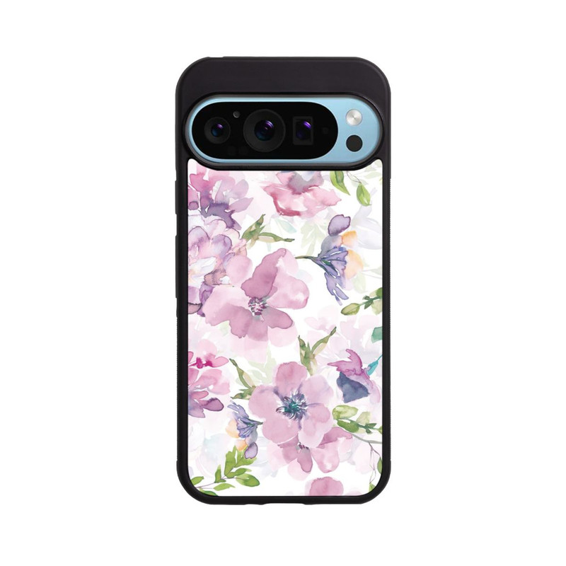 Pixel 9 Pro Base Case Aquarell Blumen