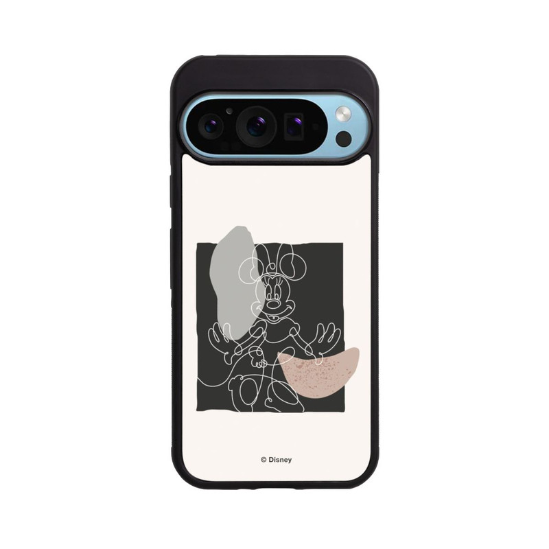 Pixel 9 Pro Base Case Minnie Abstrakte Formen 2