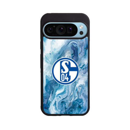 Google Pixel 9 Pro Base Case Schalke 04 Flüssig Blau