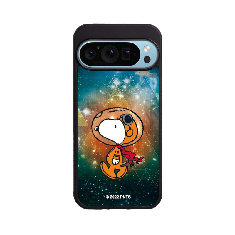 Pixel 9 Pro Base Case Snoopy Weltraumreisender Grün