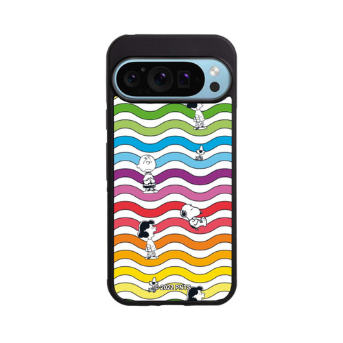 Google Pixel 9 Pro Base Case Snoopy Pattern Rainbow