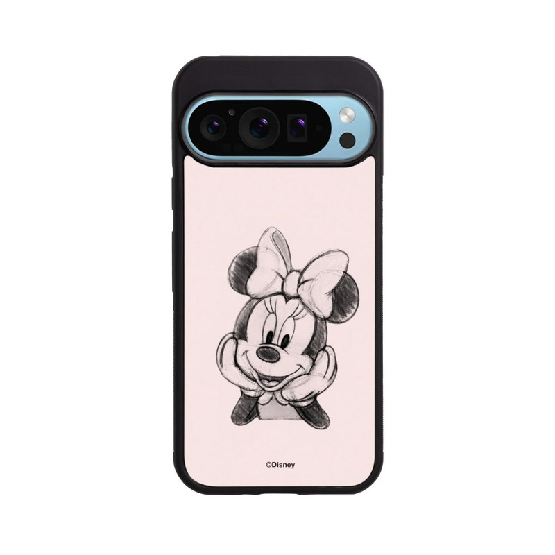 Pixel 9 Pro Base Case Minnie Posieren Sitzen
