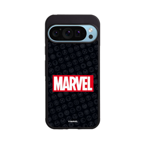 Google Pixel 9 Pro Base Case Marvel Logo Black Red 