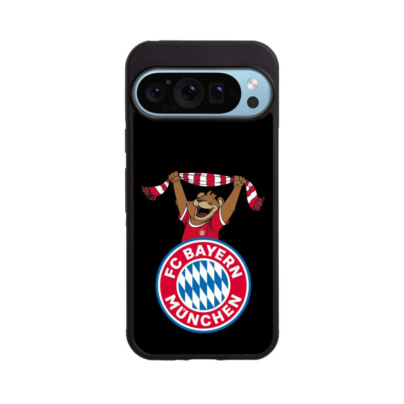 Pixel 9 Pro Base Case Bernie Jubel mit Schal Schwarz