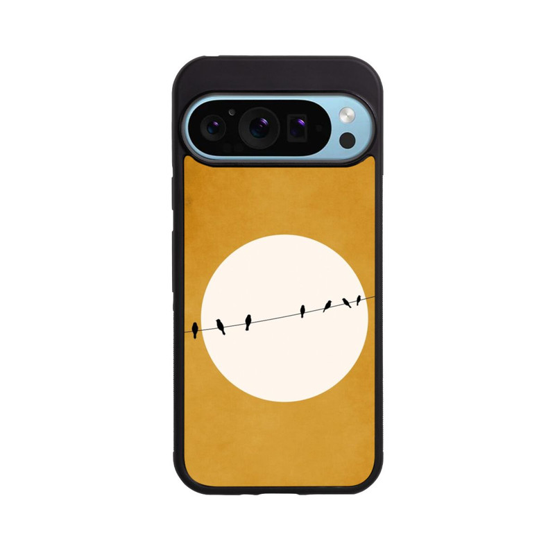 Pixel 9 Pro Base Case Zwitschern und Entspannen