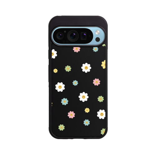 Google Pixel 9 Pro Base Case Flower Power klein transparent