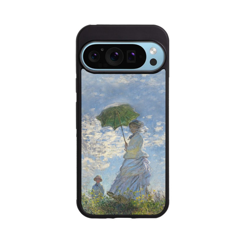 Pixel 9 Pro Base Case Frau mit Sonnenschirm - Monet