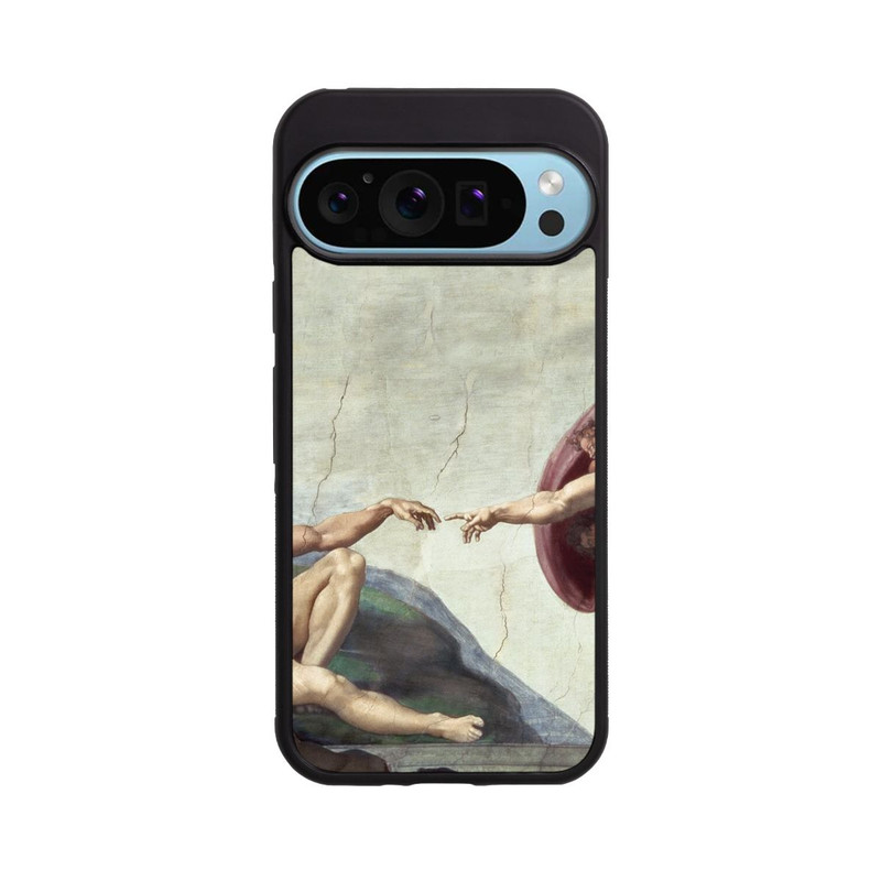 Pixel 9 Pro Base Case Die Erschaffung Adams-Michelangelo (Buonarroti)