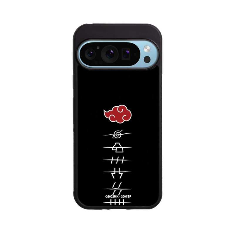 Pixel 9 Pro Base Case Akatsuki Mitgliedssymbole Schwarz
