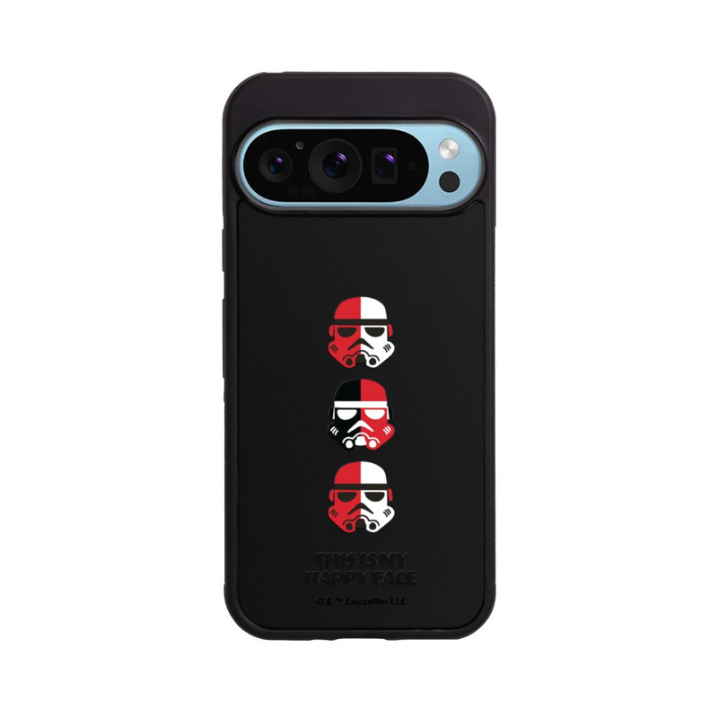 Pixel 9 Pro Base Case Storm Trooper Happy Face