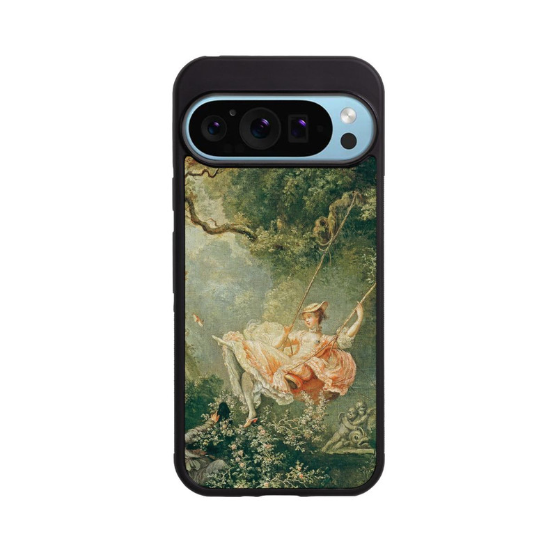 Pixel 9 Pro Base Case Die glücklichen Unfälle der Schaukel by Jean-Honore Fragonard