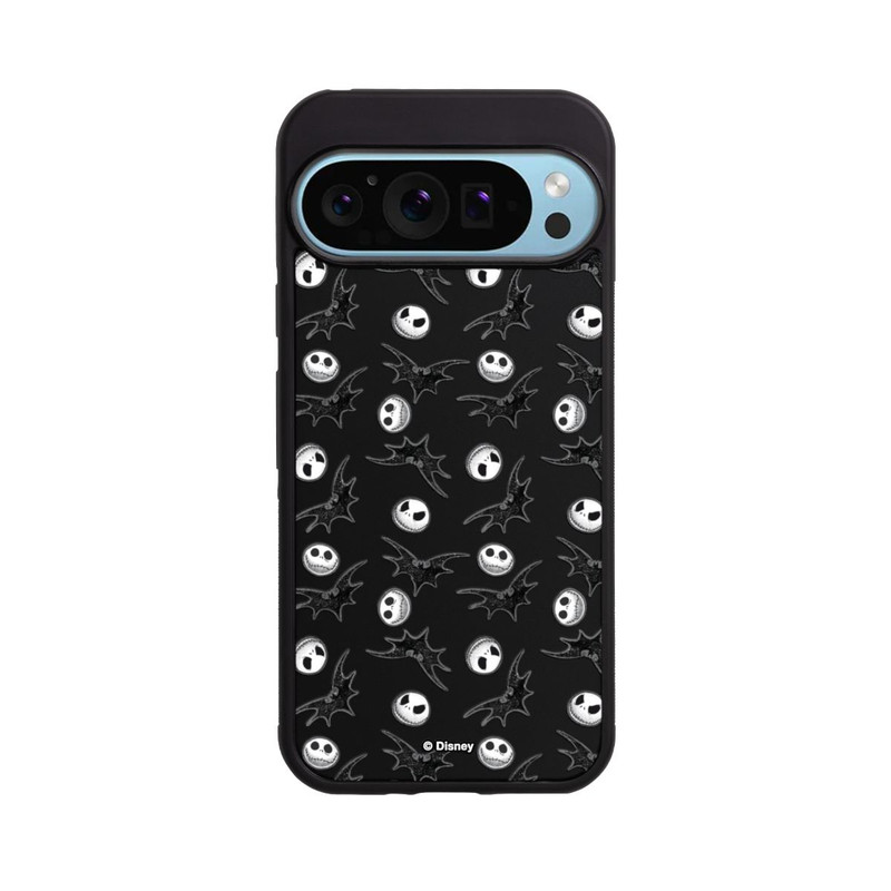 Pixel 9 Pro Base Case Nightmare Before Christmas Pattern Transparent