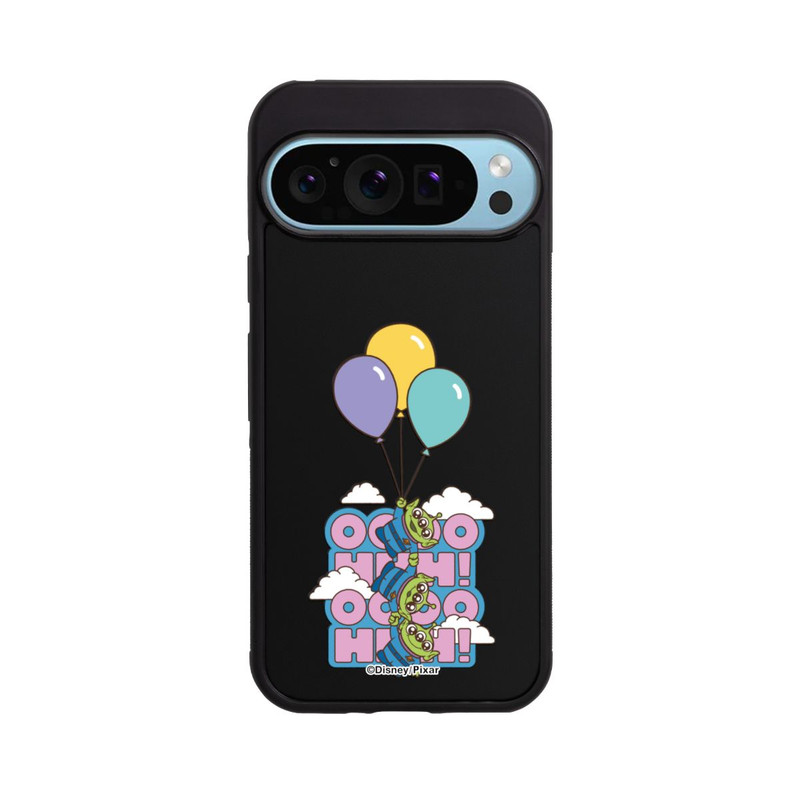 Pixel 9 Pro Base Case Toy Story Aliens Balloons OOOOHHH Transparent
