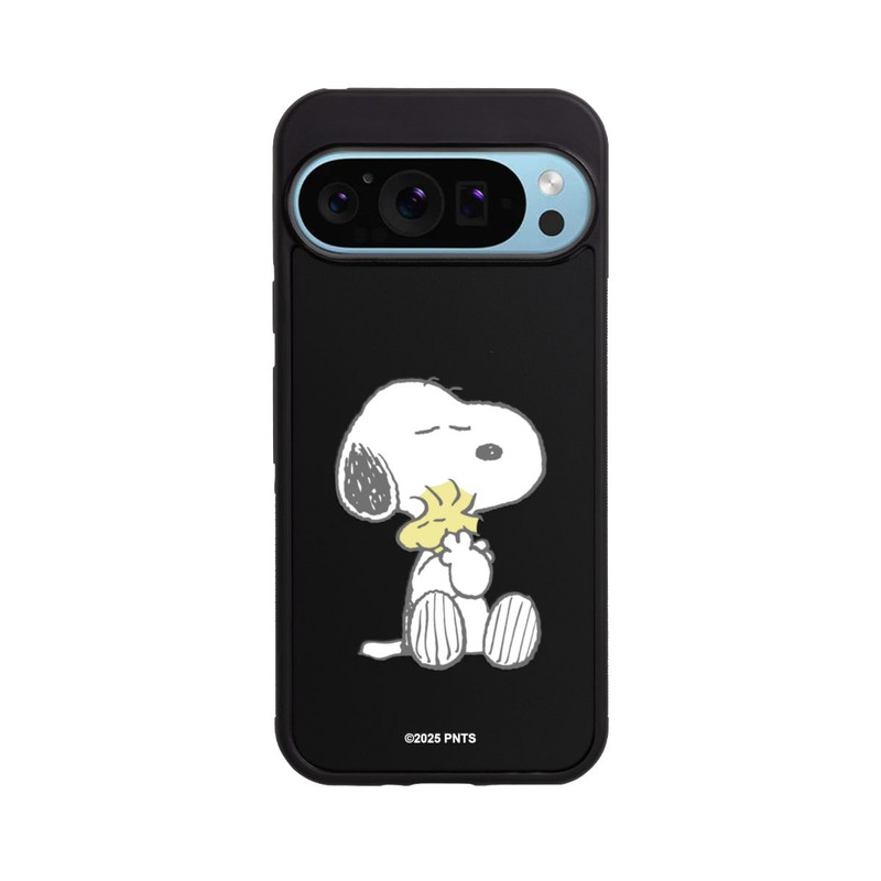 Pixel 9 Pro Base Case Snoopy And Woodstock Cuddling transparent