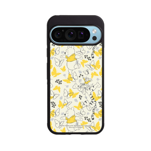 Google Pixel 9 Pro Base Case Winnie Puuh Butterfly Pattern