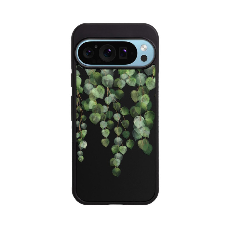 Pixel 9 Pro Base Case Eucalyptus Hanging Watercolor Transparent