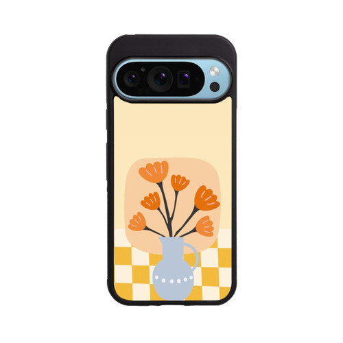 Google Pixel 9 Pro Base Case Bloom Vase Spring Flowers