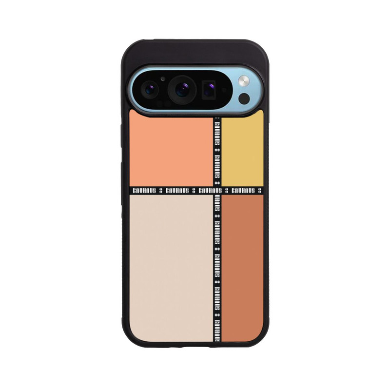 Pixel 9 Pro Base Case Bauhaus Squares-Pastel