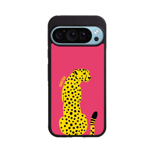 Google Pixel 9 Pro Base Case Colourful Yellow Cat