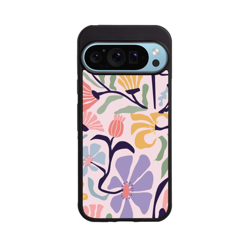 Pixel 9 Pro Base Case Flower Market Ibiza Pink