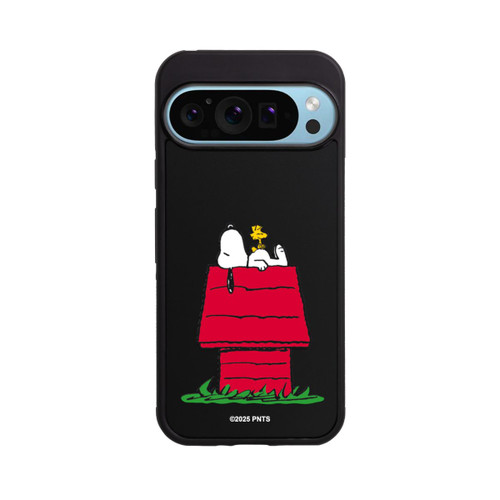 Google Pixel 9 Pro Base Case Snoopy and Woodstock Classic transparent