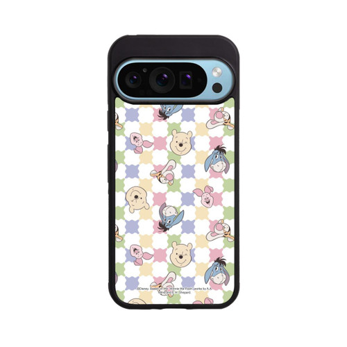 Google Pixel 9 Pro Base Case Winnie Puuh und Freunde farbenfrohes Muster