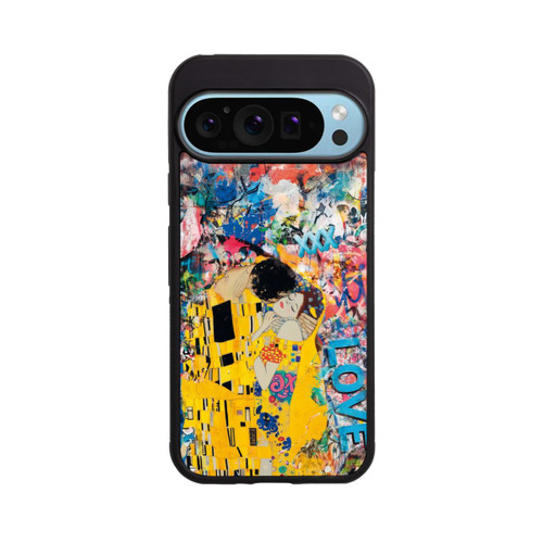 Google Pixel 9 Pro Base Case Graffiti Kiss