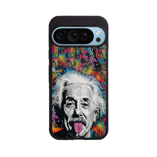 Google Pixel 9 Pro Base Case Physiker Bunte Zunge Raus