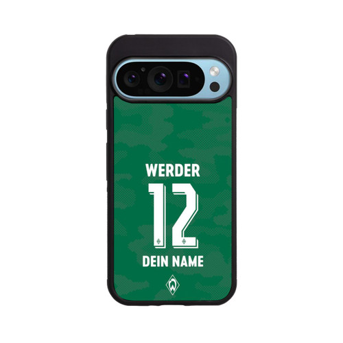 Google Pixel 9 Pro Base Case Werder Bremen Trikot Personalisierbar 25-26