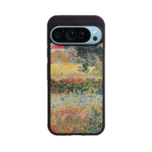 Google Pixel 9 Pro Base Case Garden in Bloom, Arles, July 1888 by Vincent van Gogh