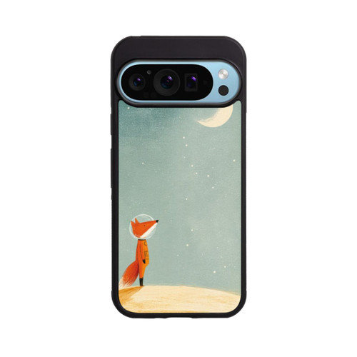 Google Pixel 9 Pro Base Case Fuchs im Mondlicht