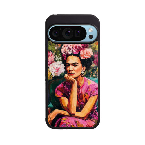 Google Pixel 9 Pro Base Case Mexikanische Ikone Poetin der Farben