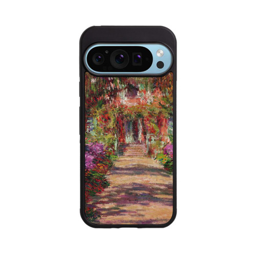 Google Pixel 9 Pro Base Case Eine Allee in Monets Garten in Giverny by Claude Monet