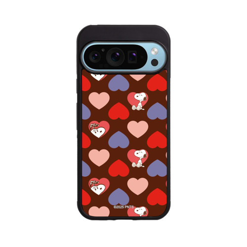 Google Pixel 9 Pro Base Case Peanuts Hearts