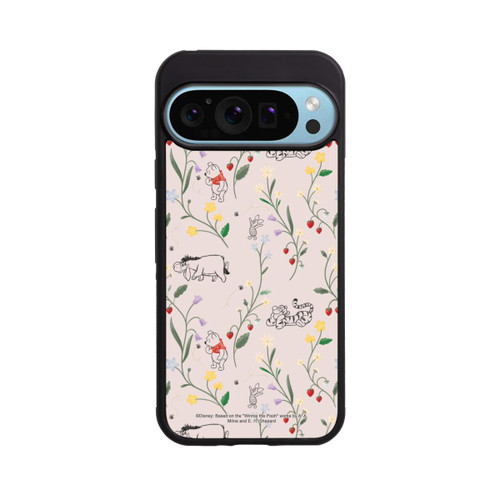 Google Pixel 9 Pro Base Case Winnie the Pooh Friends and Flowers