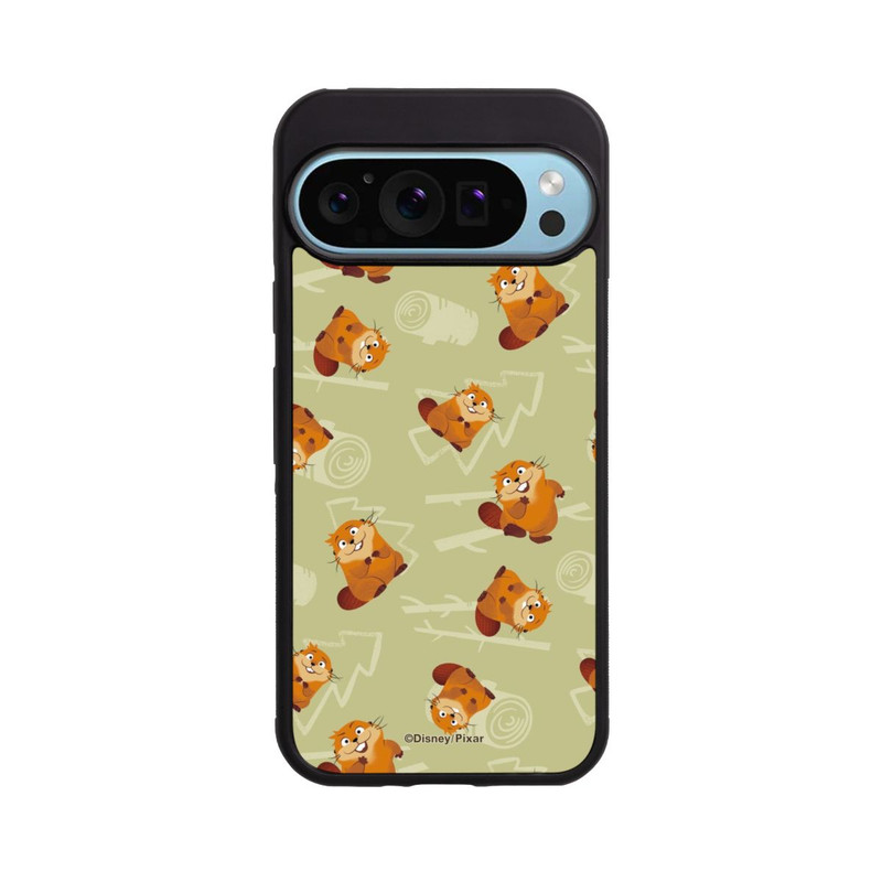 Pixel 9 Pro Base Case Hoppers Muster Grün