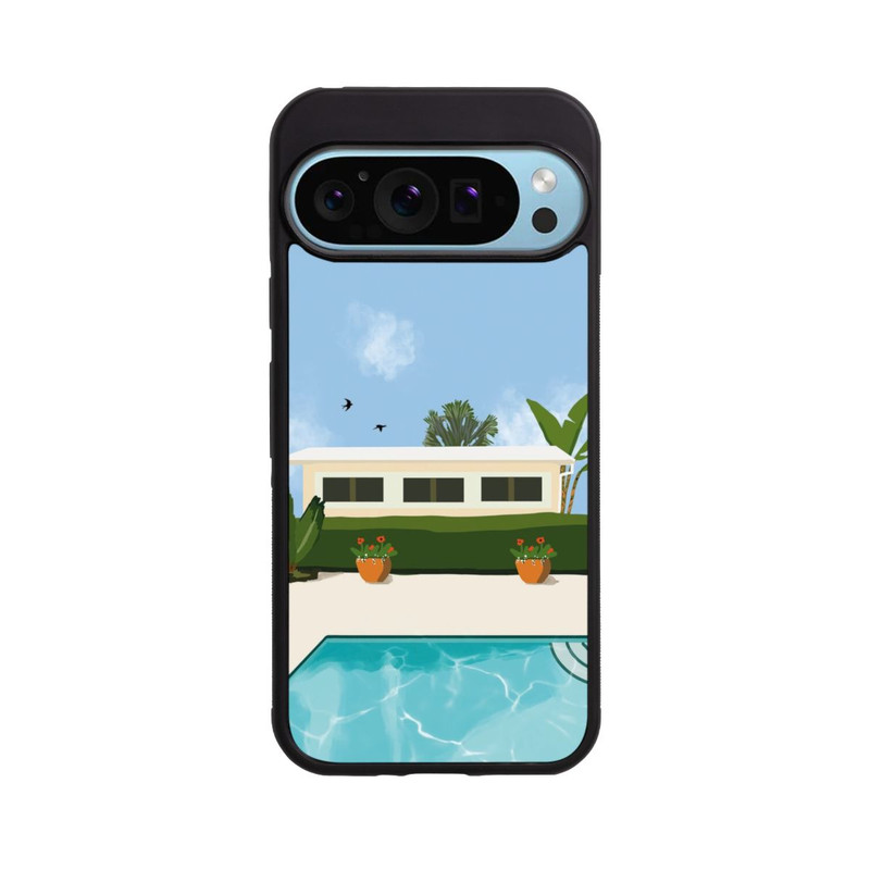 Pixel 9 Pro Base Case California Backyard by Roberta Murray