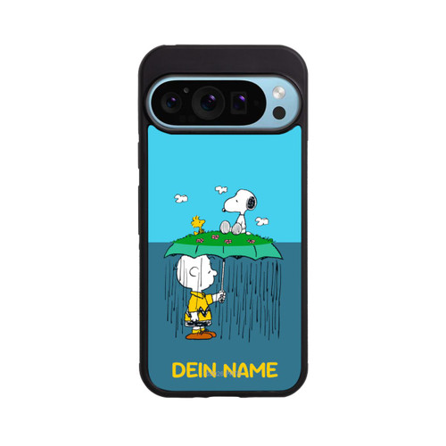 Google Pixel 9 Pro Base Case Charlie Brown Regen Personalisierbar