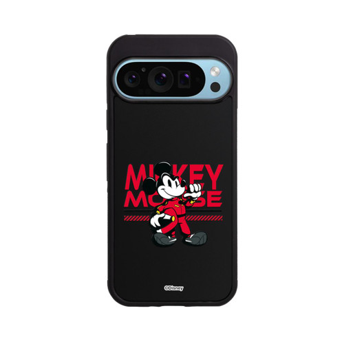 Google Pixel 9 Pro Base Case Micky Maus Rennfahrer Transparent