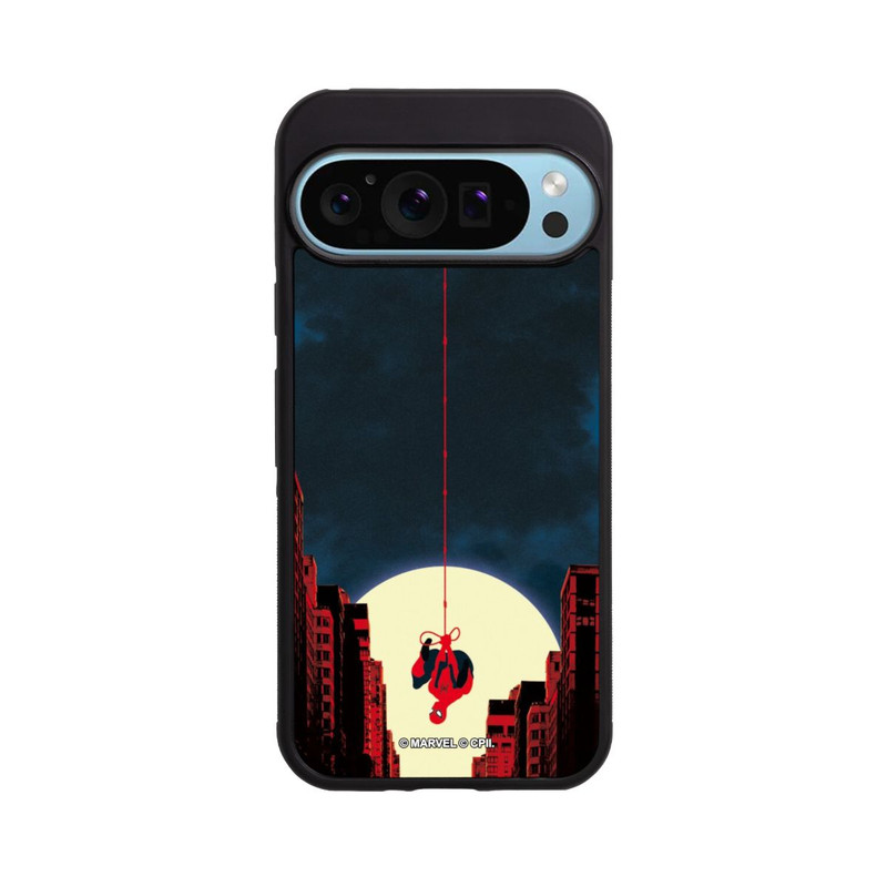 Pixel 9 Pro Base Case Spider-Man Marvel between Skyscrapers