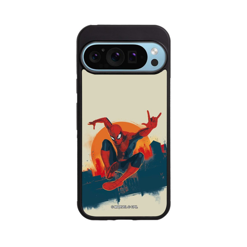 Pixel 9 Pro Base Case Spider-Man Hero Force beige