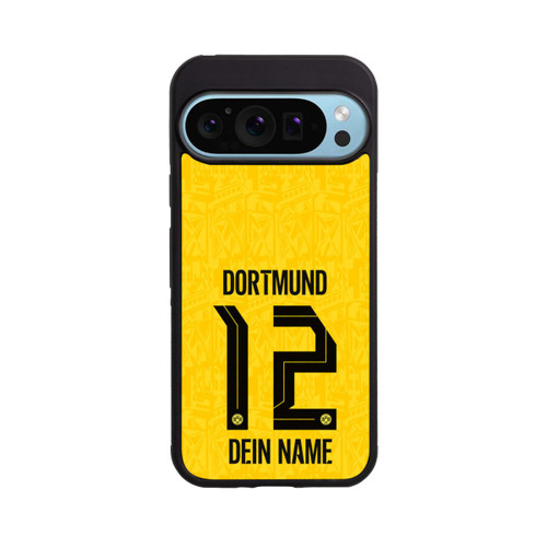 Google Pixel 9 Pro Base Case BVB Trikot Personalisierbar 26-27