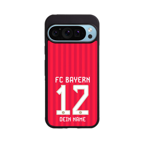 Google Pixel 9 Pro Base Case FC Bayern München Trikot Personalisierbar 26-27