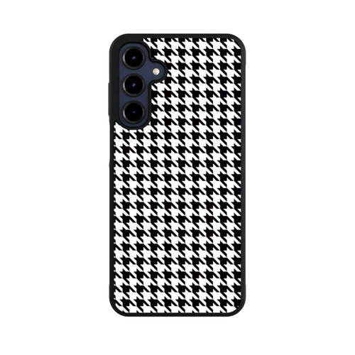 Samsung Galaxy A16 5G Base Case Hahnentritt Schwarz Weiß