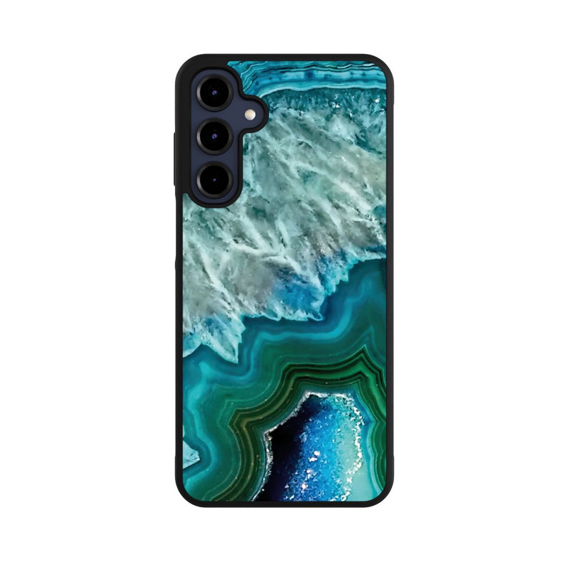 Galaxy A16 5G Base Case Kristall Achat Grün
