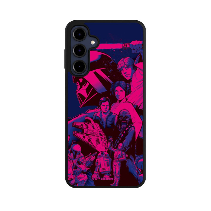 Galaxy A16 5G Base Case StarWars Charaktere - Ultraviolet